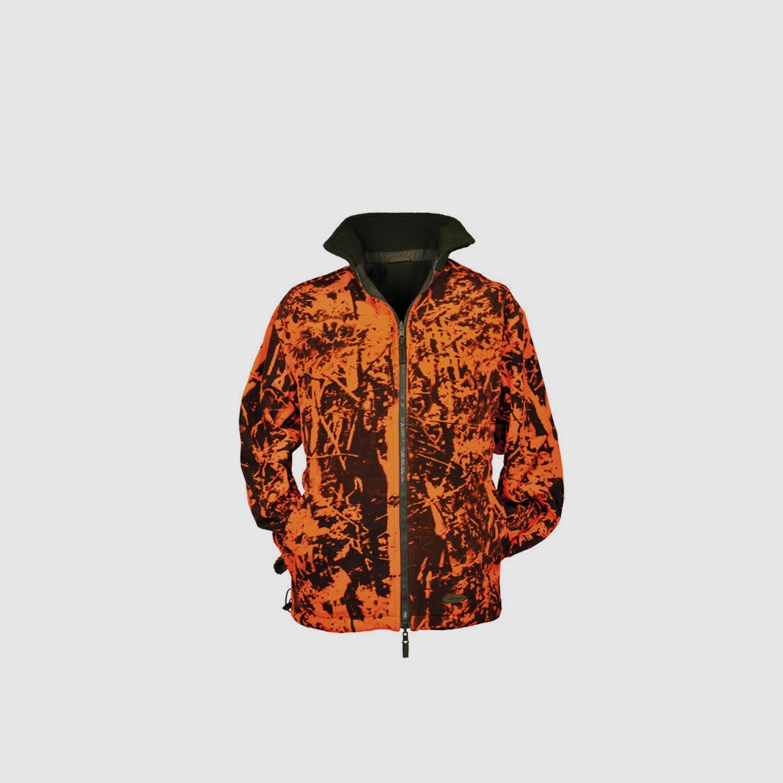 Hubertus Fleece Giacca Reversibile CACCIA