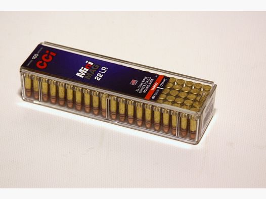 CCI Mini Mag, Target 22 LR, CL-RN, 40 gr., 100 Stk.