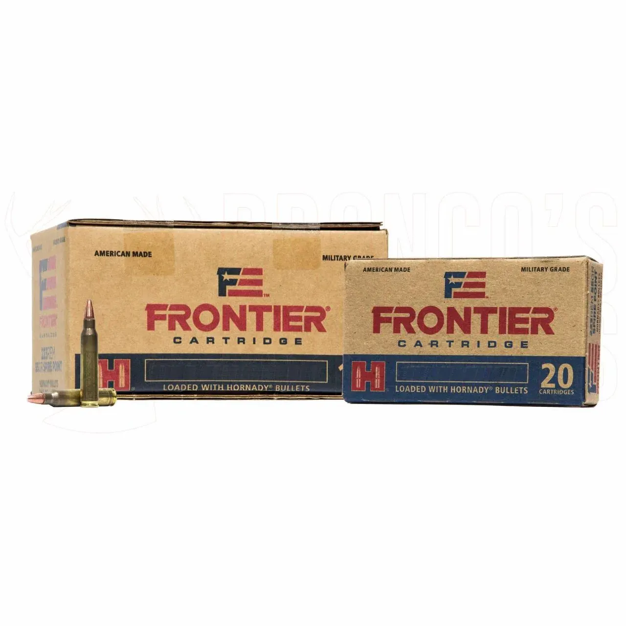 Hornady Frontier .300 Blackout 125gr FMJ – 20 stuks