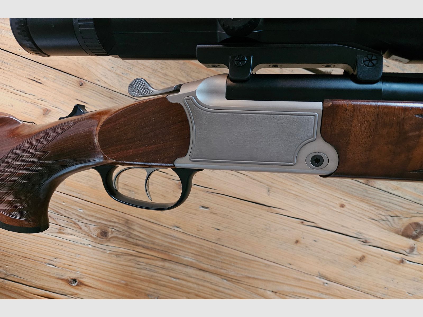 Blaser BBF 95 7x65R 12/70 mit Zeiss Zielfernrohr B95 - no K95 Sauer 202 Mauser M12 98 Heym SR 21 30 .308 .30-06 8x57 IS