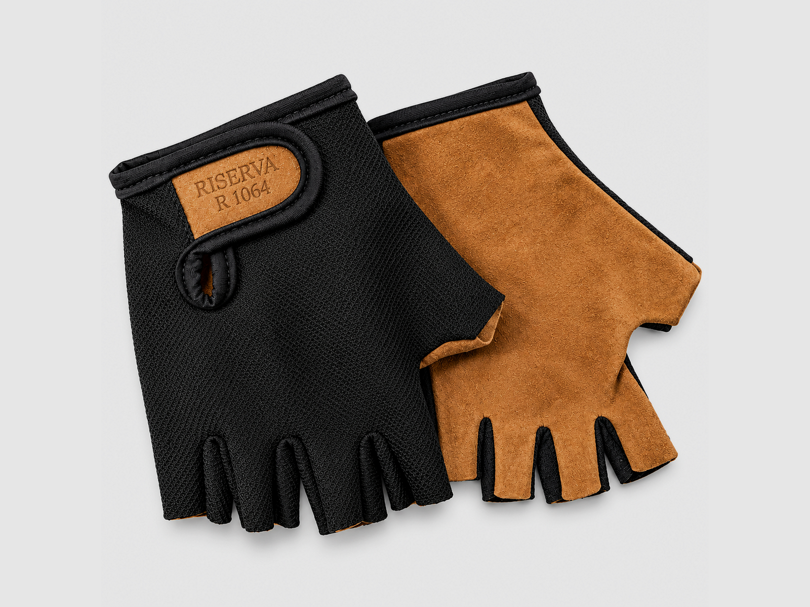Gants en cuir sans doigts RISERVA