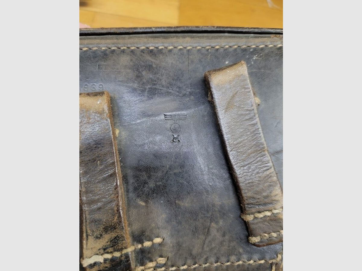 Wyjątkowy pistolet Luger P08 Kriegsmarine – Mniej niż 3900 egzemplarzy – Produkcja Mauser S/42 z 1938 roku – Holster Kriegsmarine i oryginalny klucz – Bardzo rzadki zestaw w doskonałym stanie!, zdjęcie 38 z 42