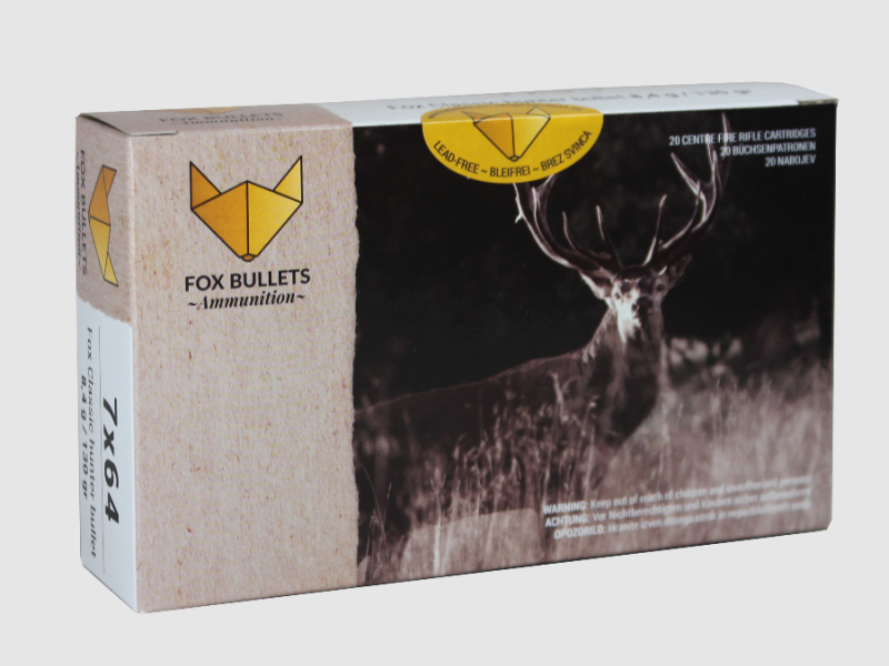 Fox Bullets – 7×64 bleifrei