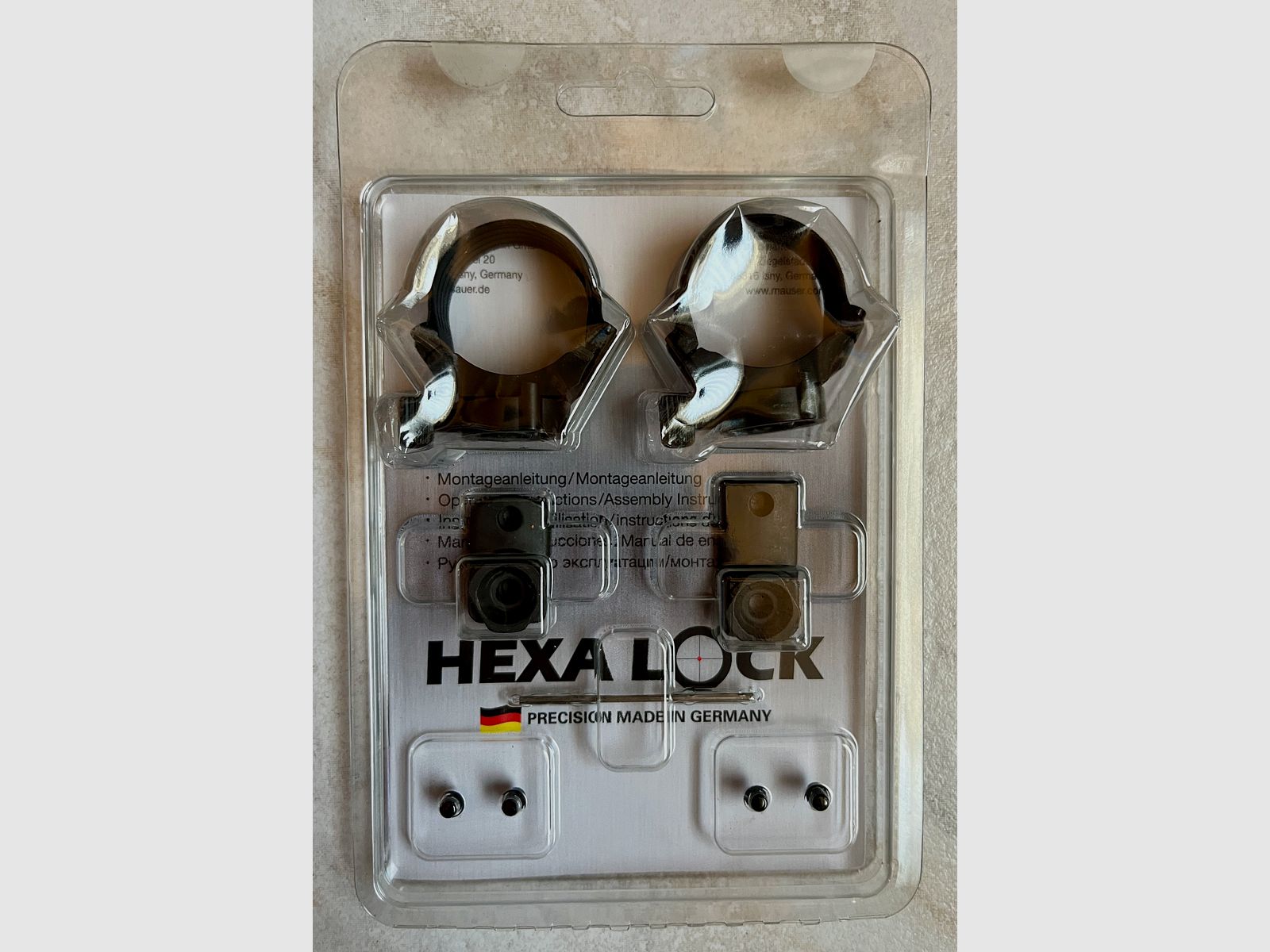Mauser  HexaLock-Montage. neu