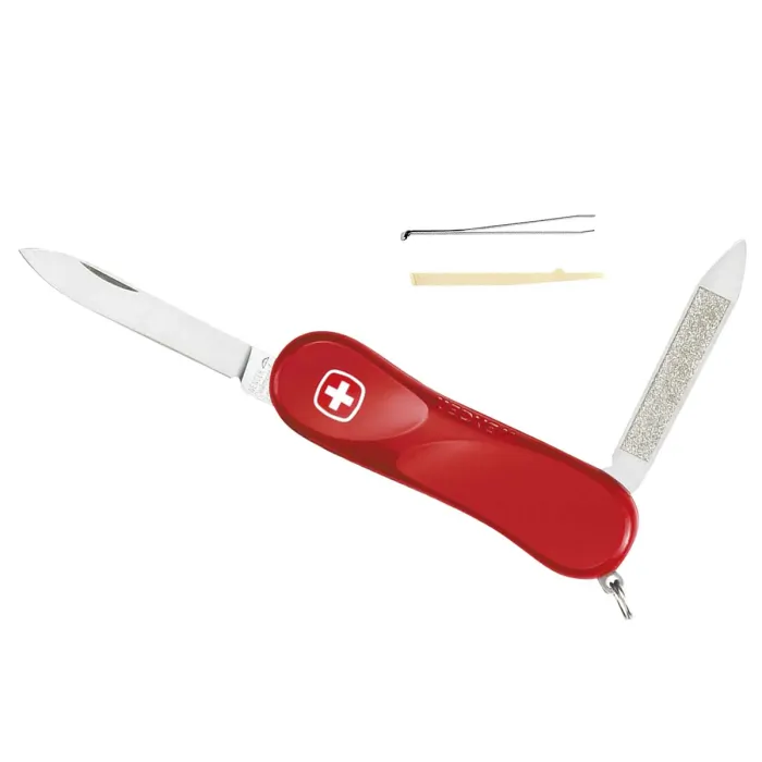 Zwitserse mini zakmes Wenger "Evolution 80" - Rood
