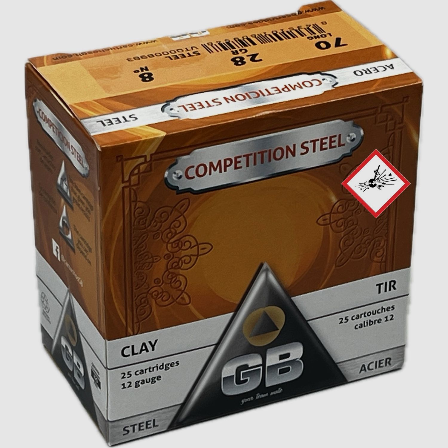 Gárate e Block Competizione Acciaio 12/70 28g