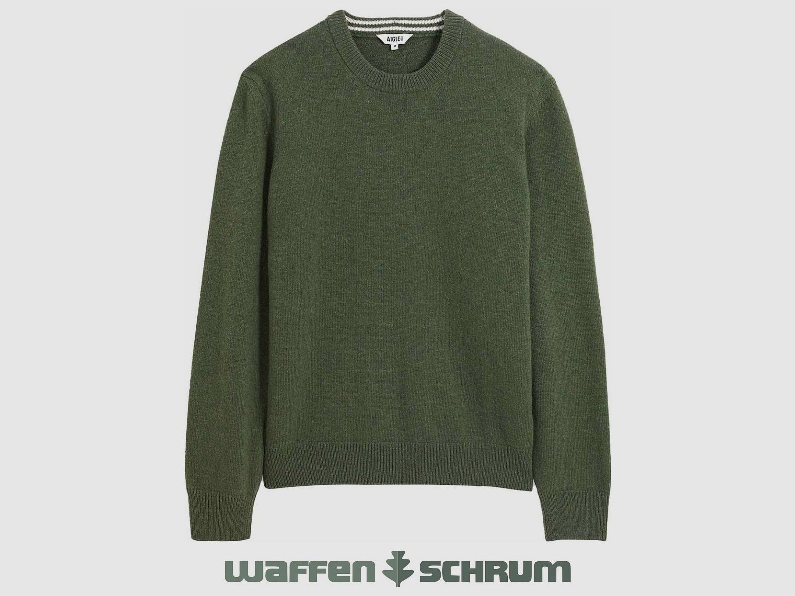 Aigle Pullover Rundhals Sage Green