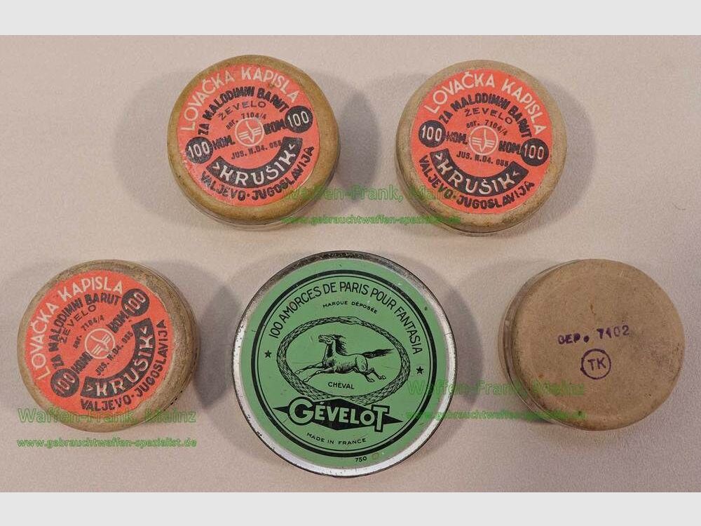 unknown VL primer caps lot Gevelot/Krusik