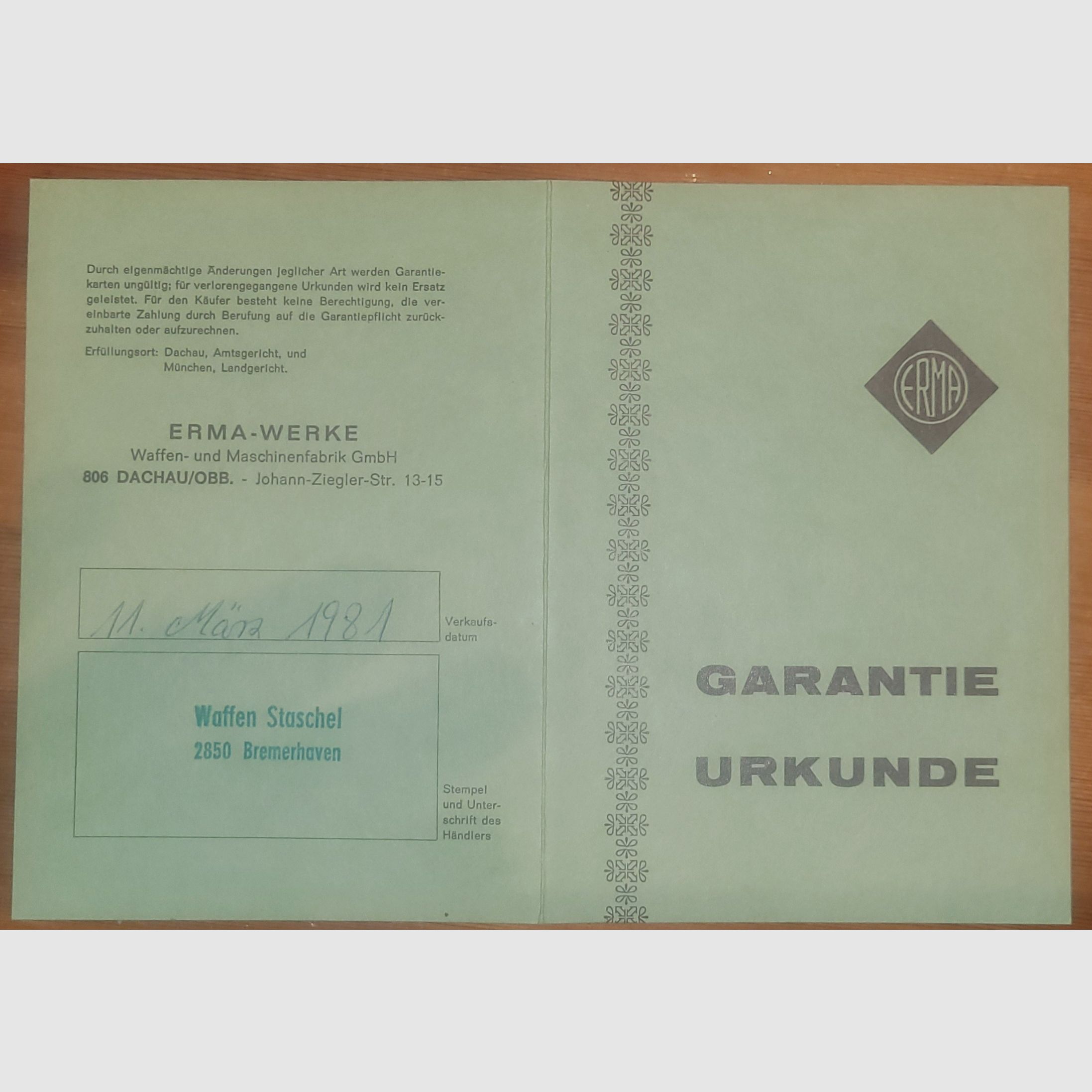 ERMA KGP 690, Schreckschuss, 8mm