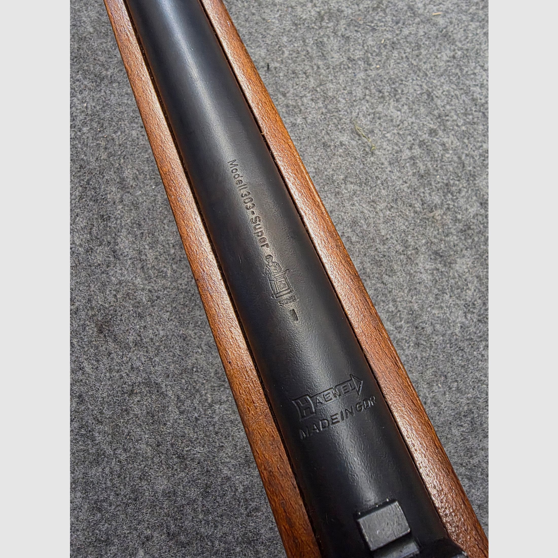 Reserved! Haenel 303-8 Super 1. Variant with solid sight tunnel