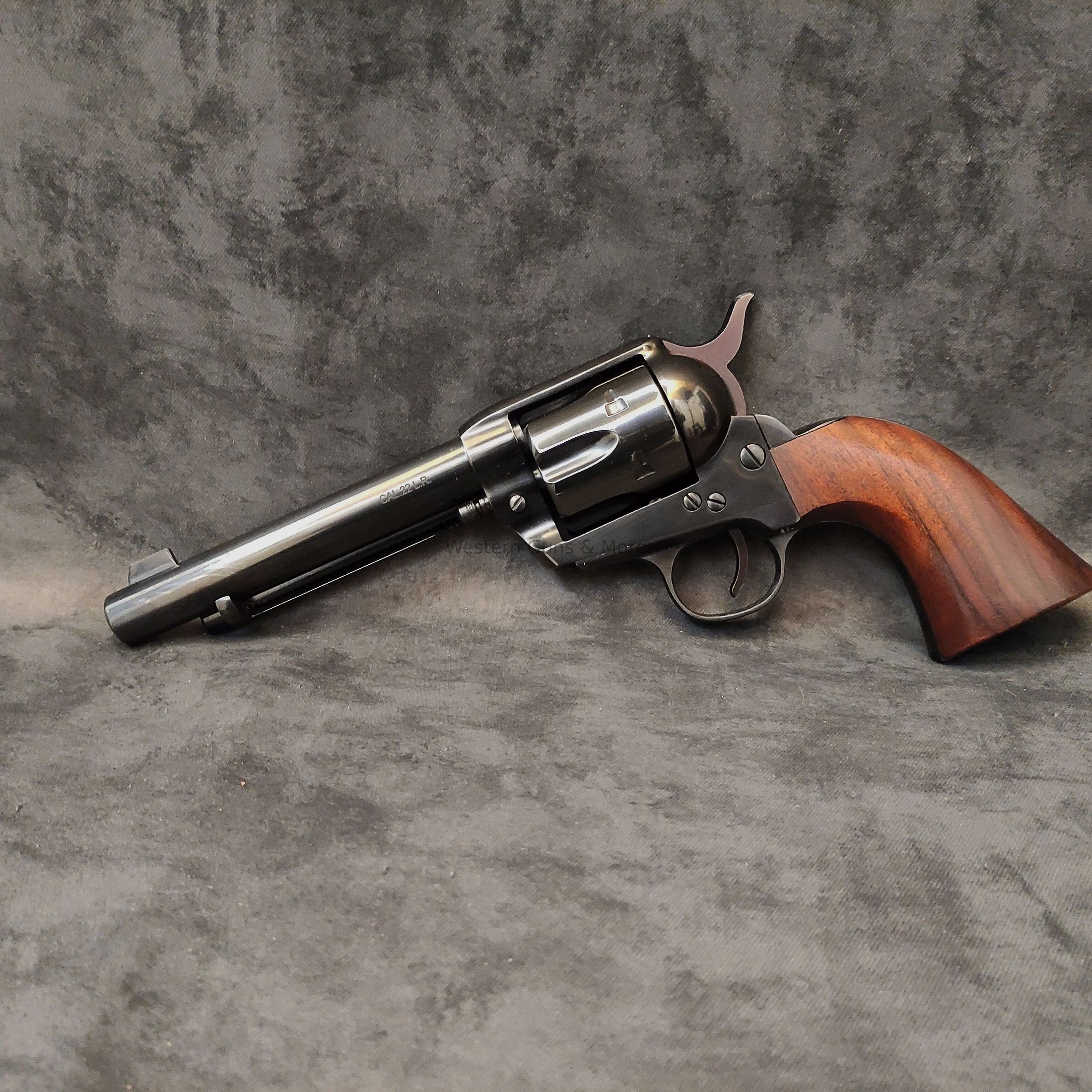 Pietta 1873 S.A Revolver Zwart Staal Kal.22lr.