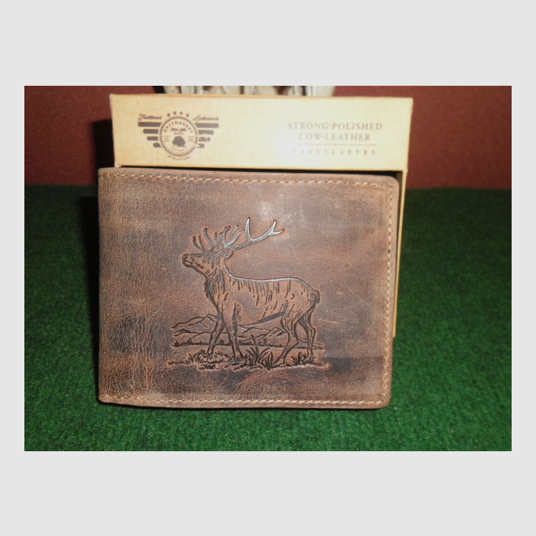 Portefeuille de chasse vintage Greenburry