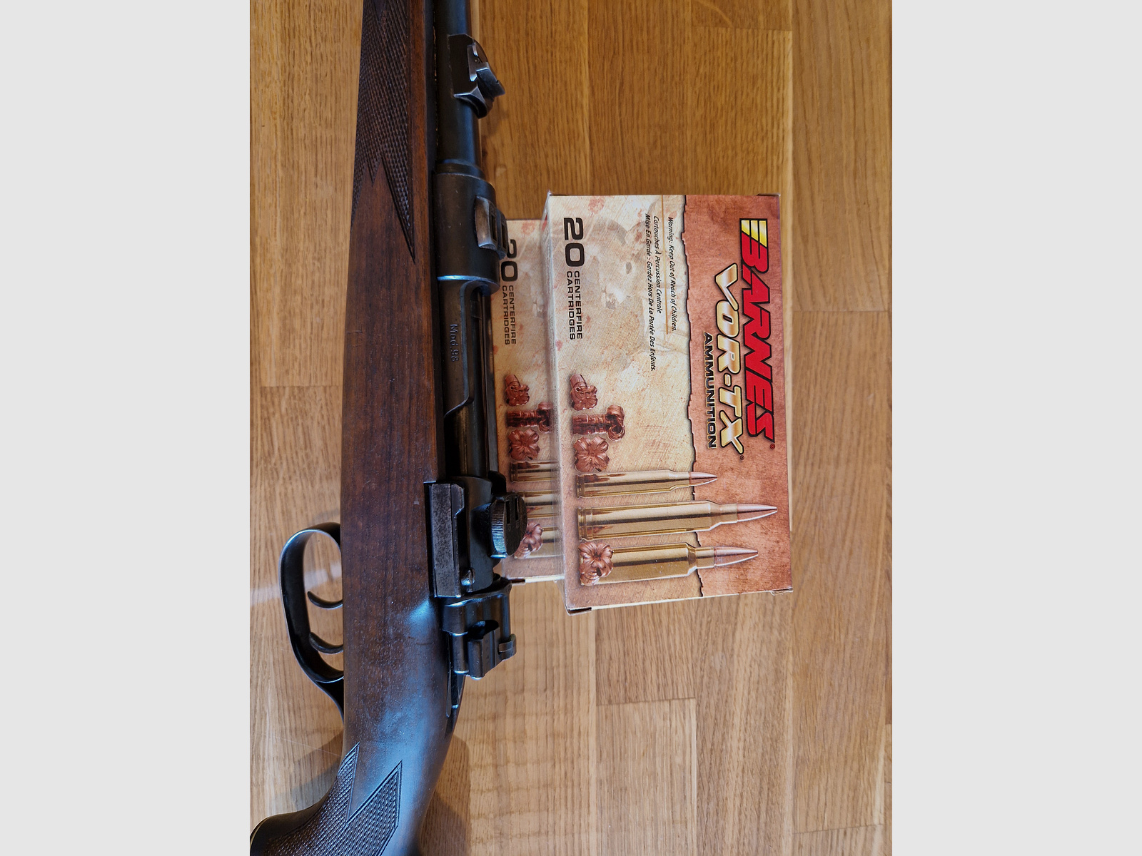 Mauser Mod. 98  Kaliber 8x57 inkl. Munition