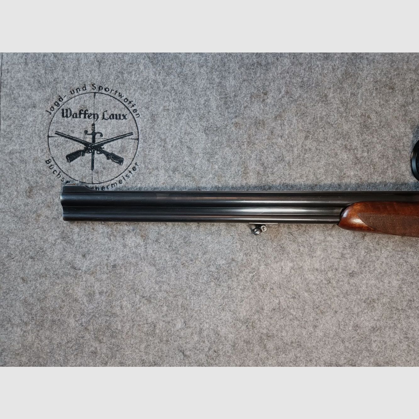 Franz Sodia Ferlach Bockbüchsflinte mit K&S Einstecklauf + ZF Doctor 2,5-10x48