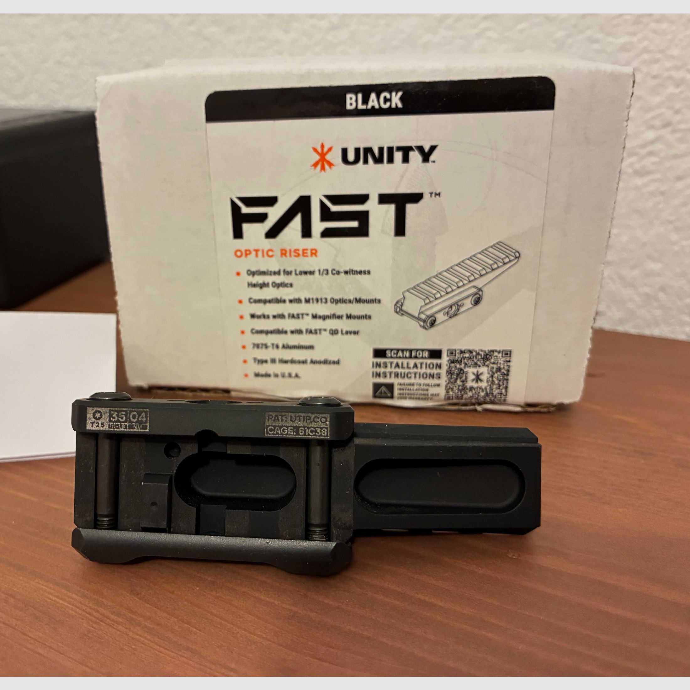 Unity Tactical FAST Picatinny Riser