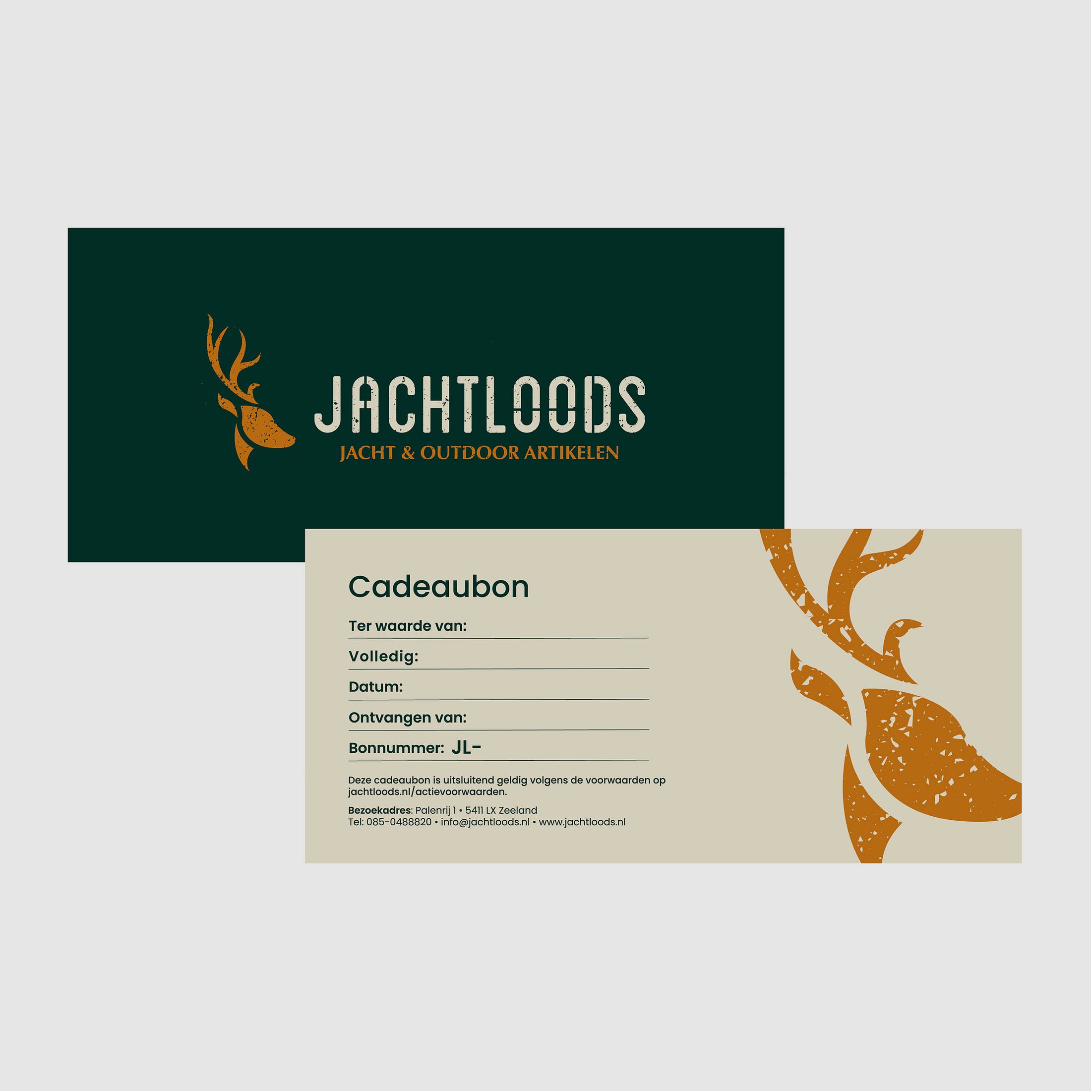 Jachtloods-Geschenkgutschein