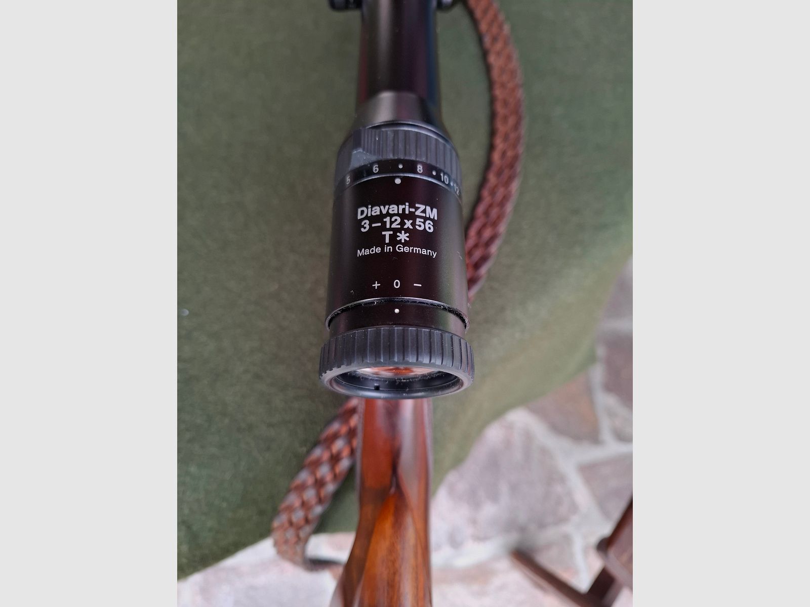 Bockbüchsflinte von Blaser mit Zielfernrohr