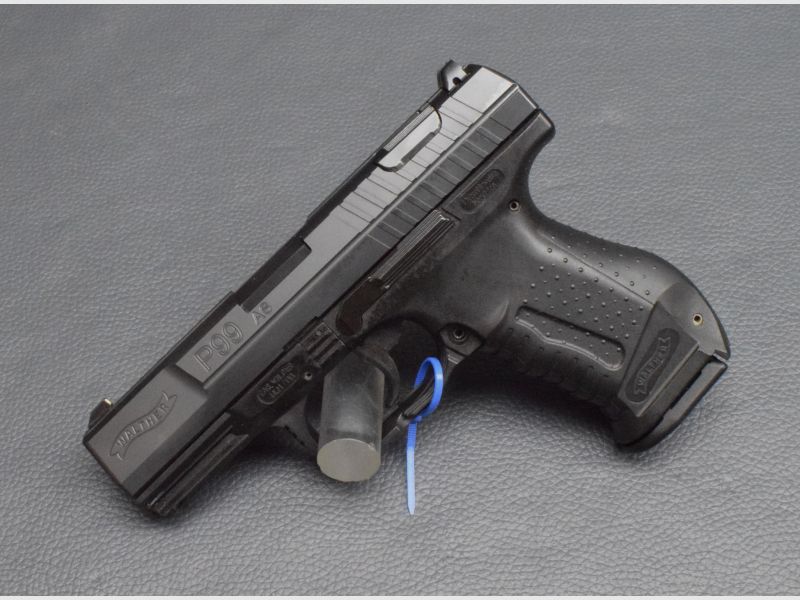 Walther P99 AS, Kaliber 9mmLuger, neuwertig