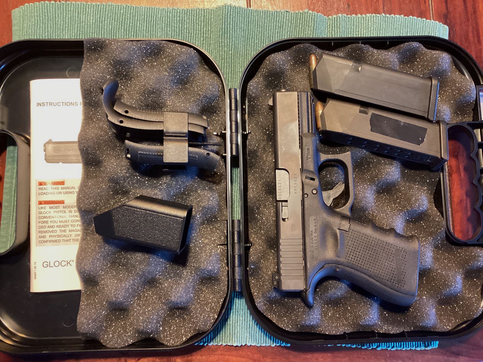Glock 19 Gen. 4 nur 2x geschossen
