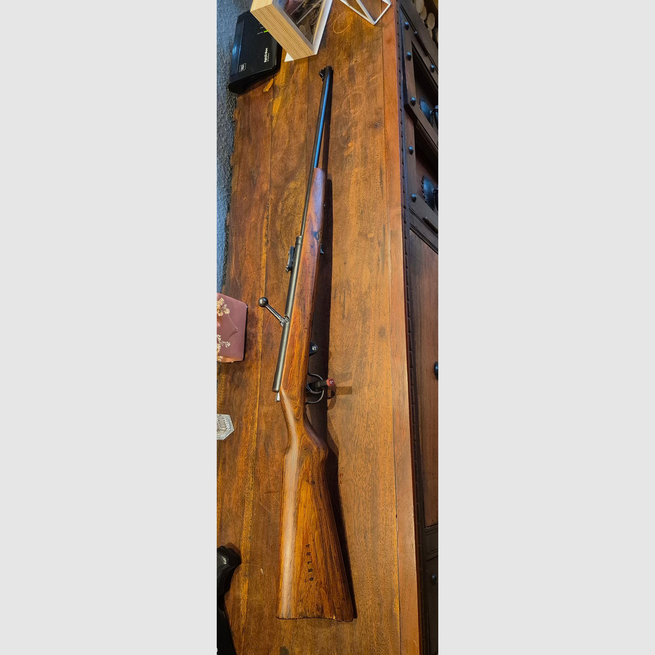 Haenel 49a stary przedmiot kolekcjonerski z 1953 roku całkowicie odnowiony