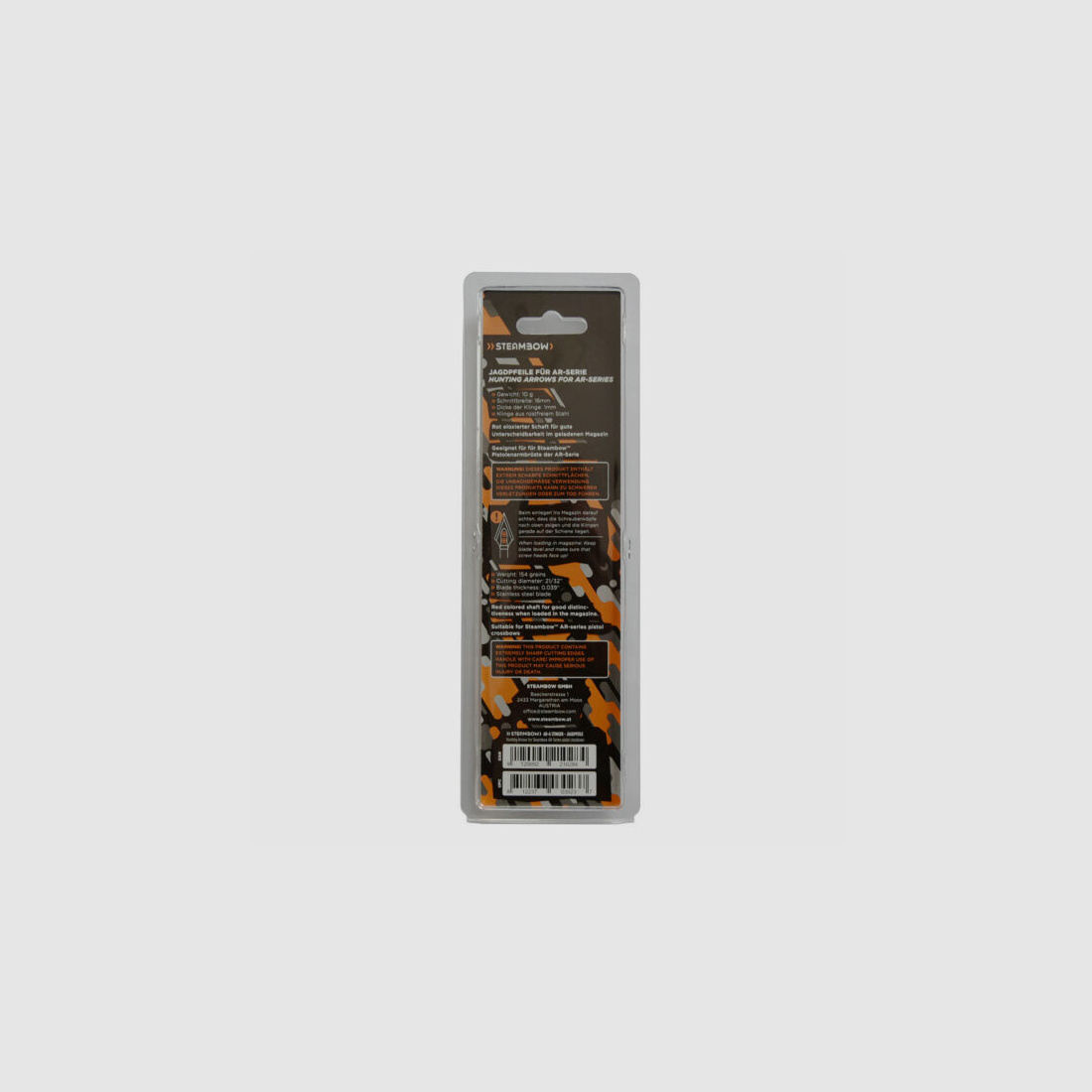Steambow Stinger freccette da caccia – Set di 3 pz.