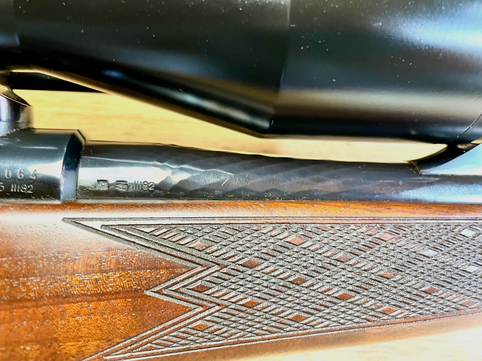 Repetierbüchse Steyr Mannlicher Model S .375 H&H Mag. mit ZF Schmidt & Bender 2,5-10x56 - neuwertig