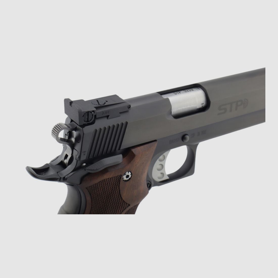 STP TM 9 BOMAR 6.0 Pistola Match Longslide Made in Germany con impugnatura Nill