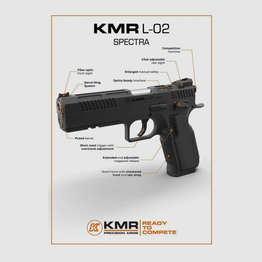 KMR Precision Arms Mod. L-02 SPECTRA OR -5'