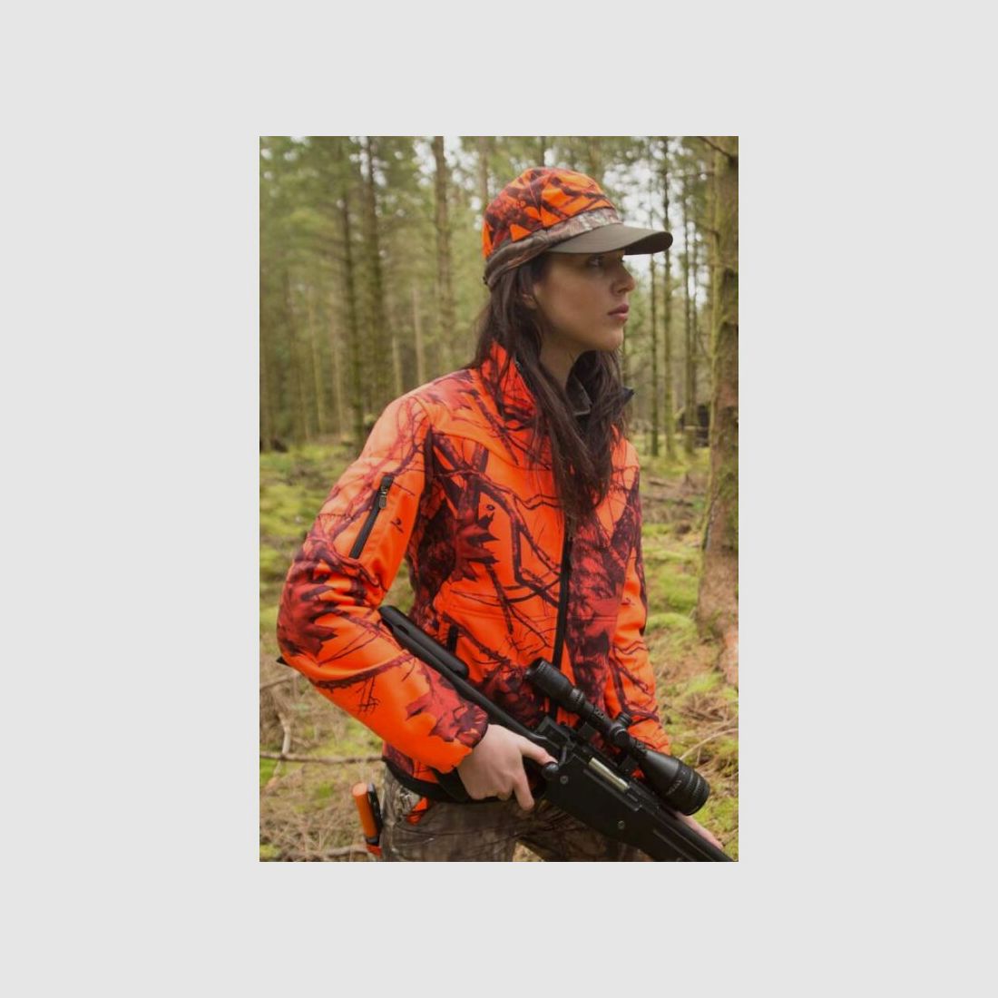 Shooterking Mossy Orange Softshelljacke Damen S