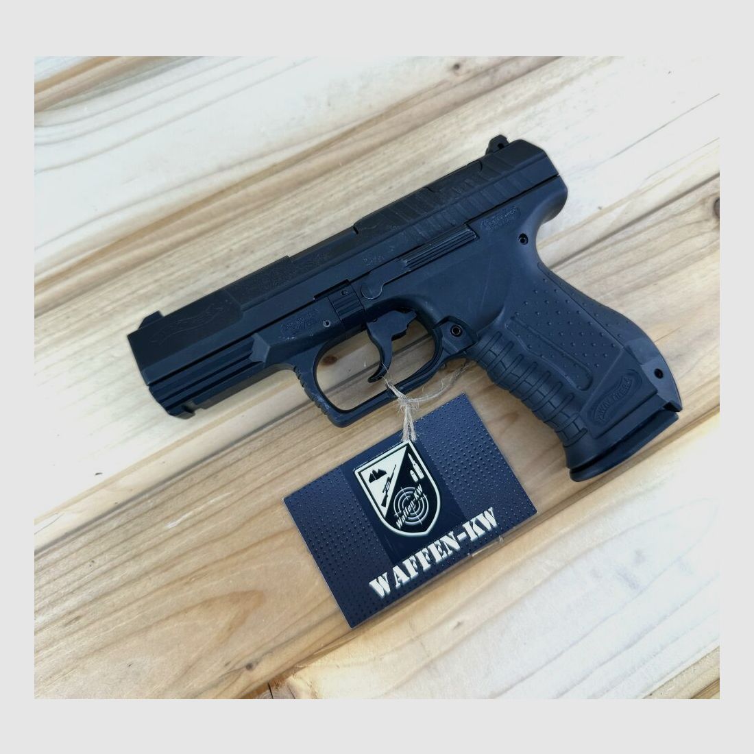 Demonstration weapon Carl Walther pistol P99 AS 9x19 15R Black 9mmLuger