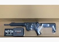 Messerschmitt AR15-9 12,5" schwarz mit Falke CMS CMS Rotpunktvisier / Red Dot