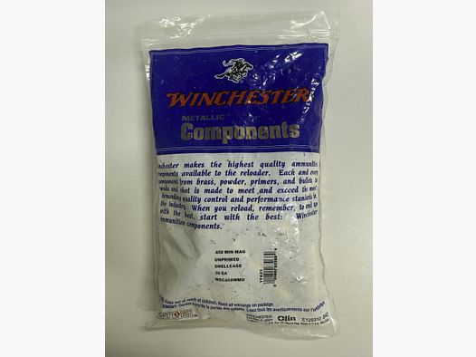.458 Win Mag Winchester cases in 50 bulk pack
