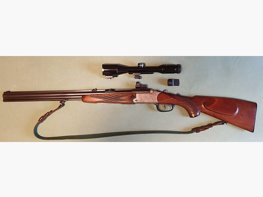 Blaser BBF 30-06 und 12/70 mit Swarovski Habicht 6x42 Nova, Bockbüchsflinte, light