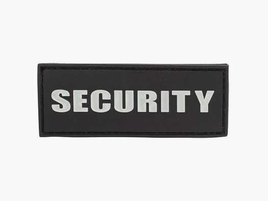 Security 3D rubber patch fluorescent