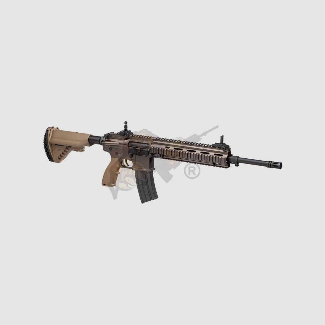 M27 IAR QR 1.0 EGV in Dark Earth Airsoft von E&C - Frei ab 18 - S-AEG -F-