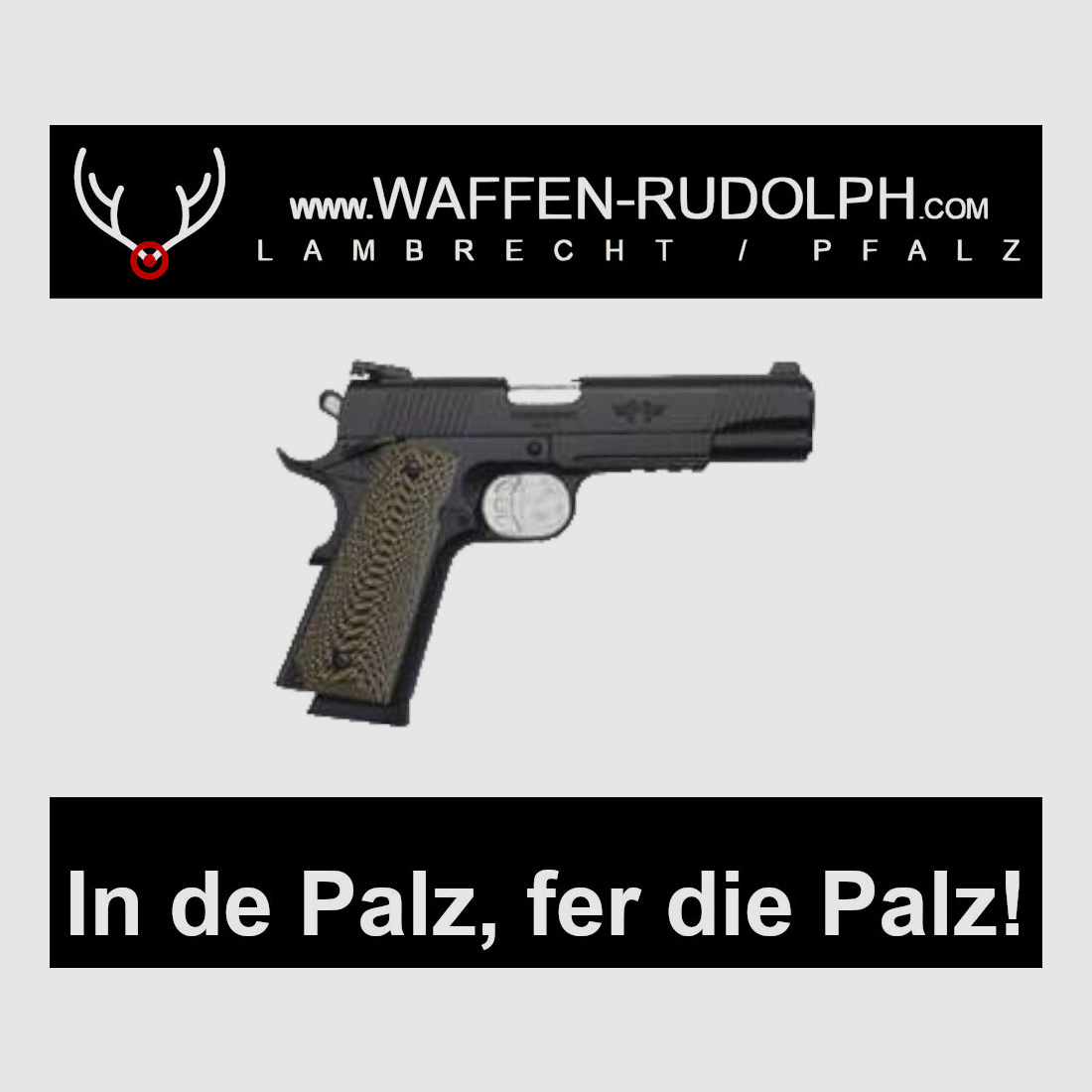 Messerschmitt ME1911 9mm Luger black pistol ME1911 9mm Luger black pistol