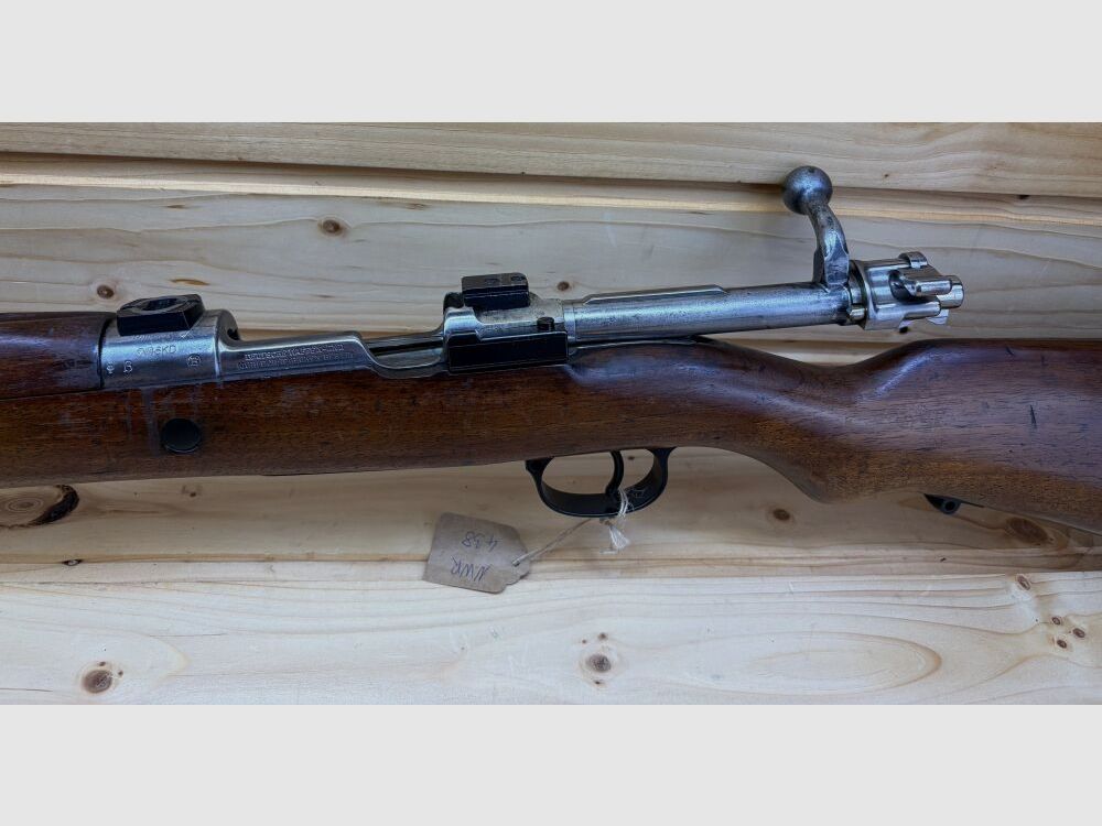 Fusil à un coup DWM Mod. 1908 "Brésil - Mauser 7x57 avec bases de montage pivotantes 7x57