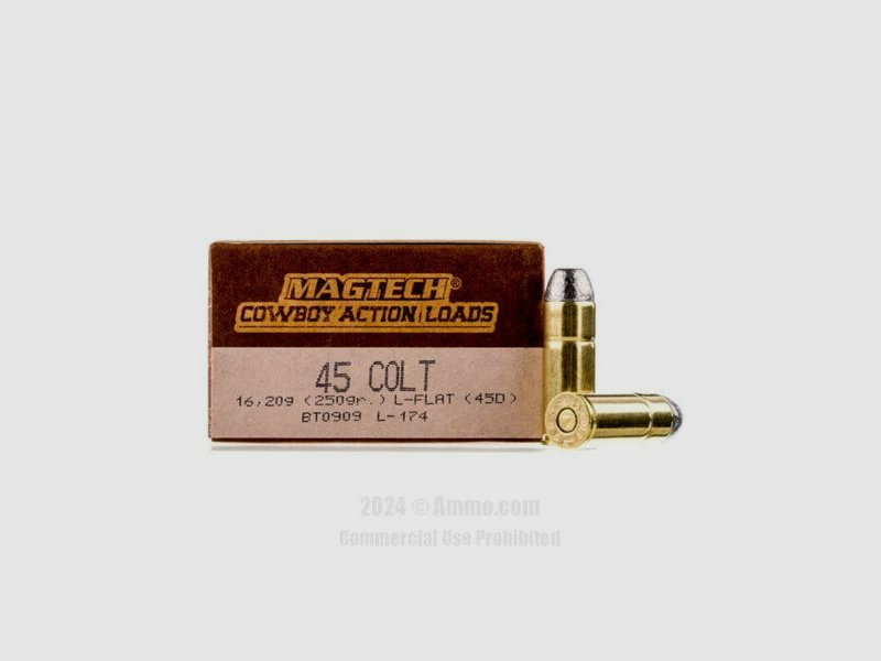 Magtech .45 Colt 250 grs L-Flat ( #45D )