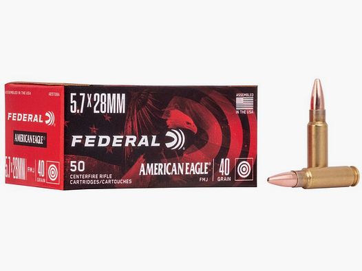 Federal Amunicja Pistoletowa American Eagle 5,7 x 28 2,6g Full Metal Jacket