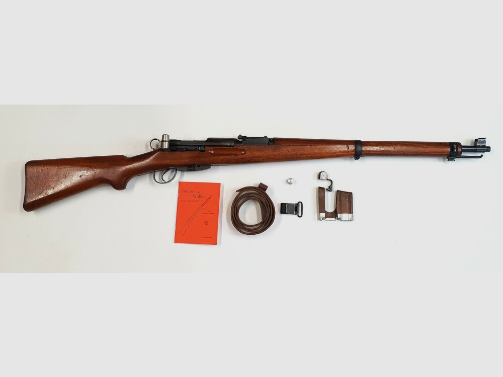 Waffenfabrik Bern Repetierbüchse Waffenfabrik Bern Schweizer K31 Kaliber 7,5x55swiss komplett nummerngleich