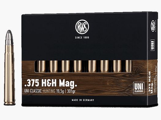 RWS .375H&H UNI Classic 19,5g - 301gr