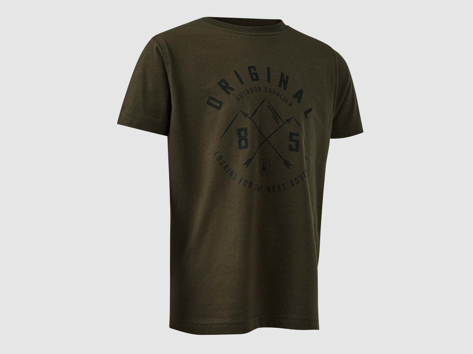 Youth Billie T-Shirt - Deep Green – Kleidergröße Kinder: 140