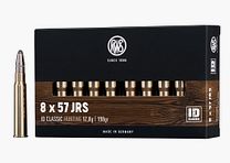 RWS 61070 8x57 IRS ID Classic 12.8g/198grs. Long gun ammunition