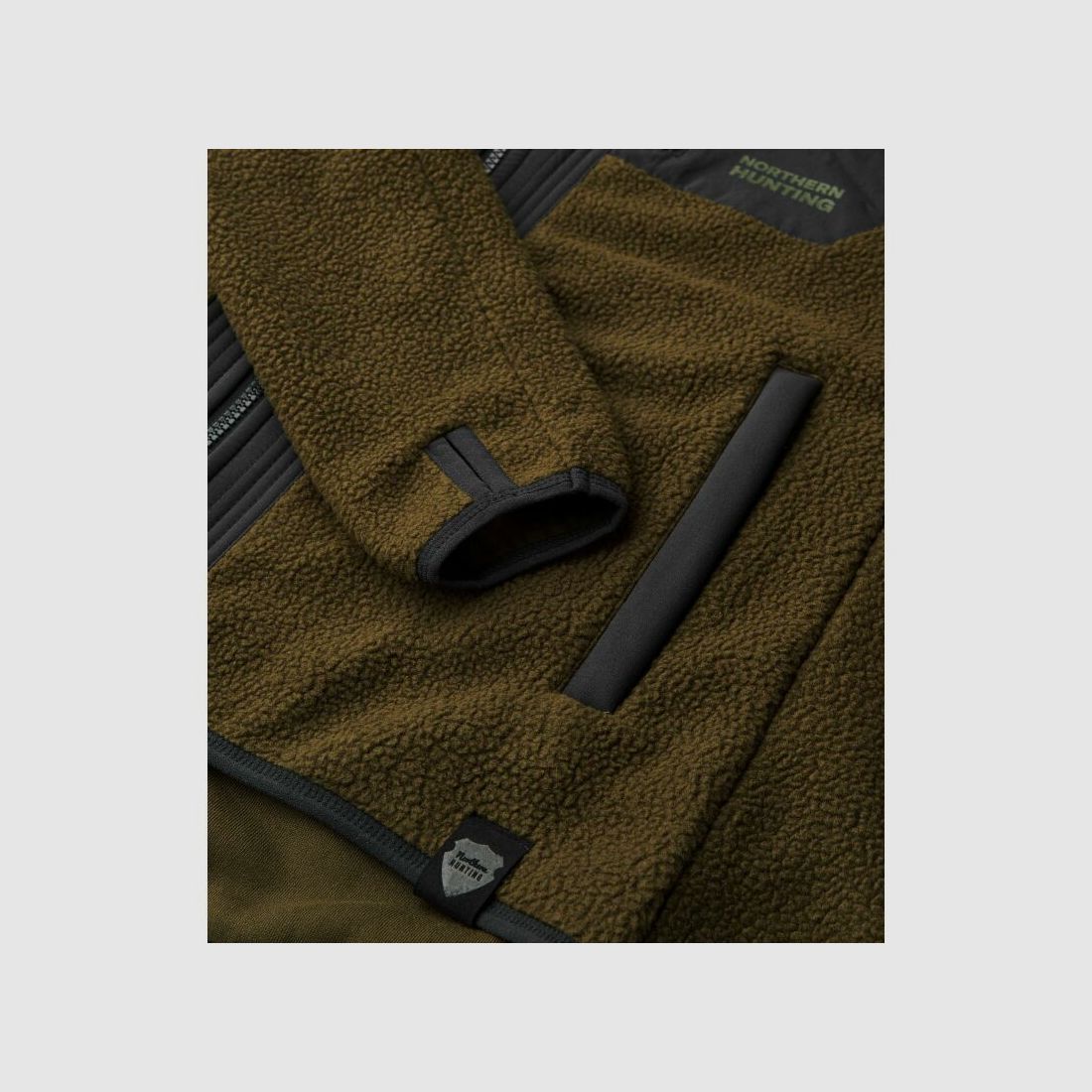 Northern Hunting Damen Fleecejacke Randa Braun