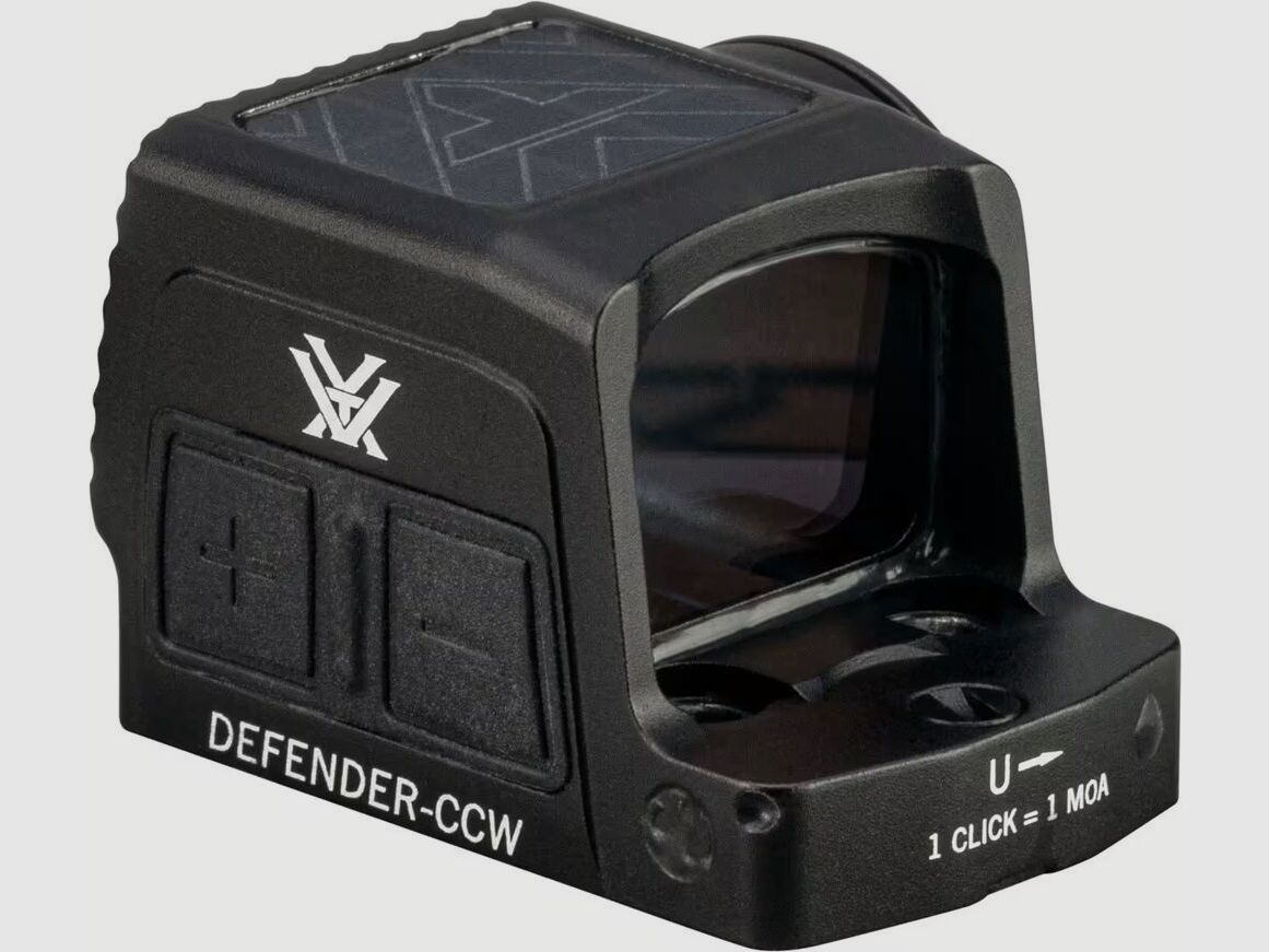 Vortex Optics Vortex Defender-CCW Enclosed Solar Micro Red Dot