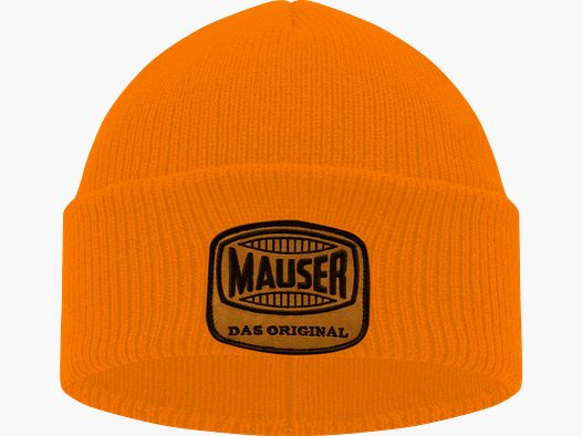 MAUSER Beanie Watch Cap Wintermütze pure blaze orange