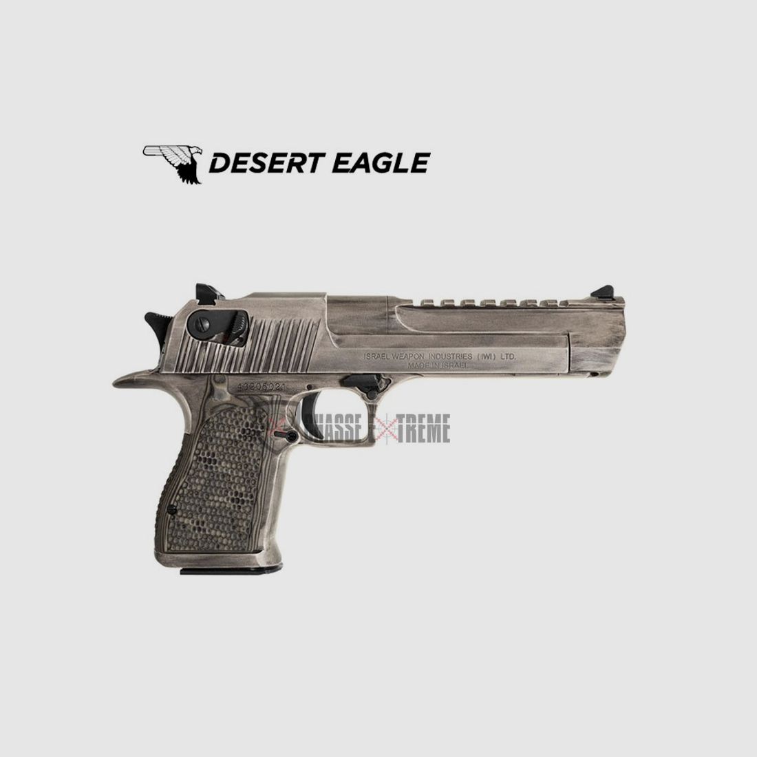 Pistole DESERT EAGLE Distressed Matte White 6" Kal. .44 Mag, Bild 2 von 5