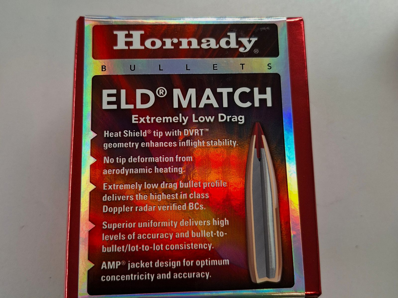 148 Stck. Hornady #26331   6.5 Creedmoor 140gr. ELD Match Geschosse