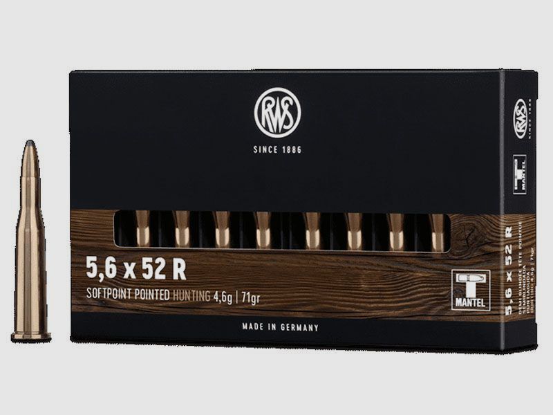 RWS Teilmantel Spitz Kal. 5,6x52 R - 4,6g / 71gr