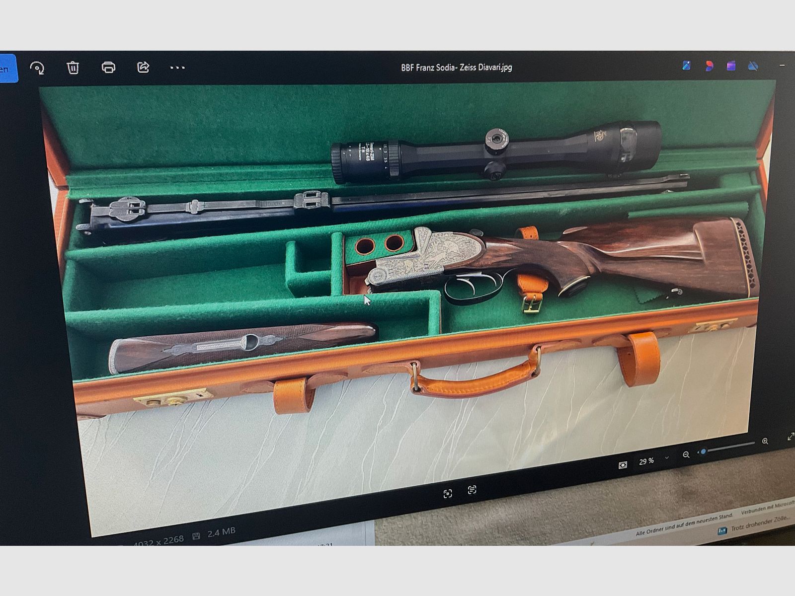 BBF Franz Sodia 12/70 7x65R- 8,5x63 Reb